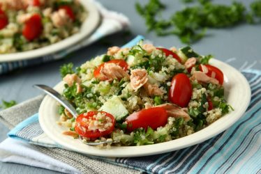 Salmon Quinoa Salad Recipe - Brain Matters
